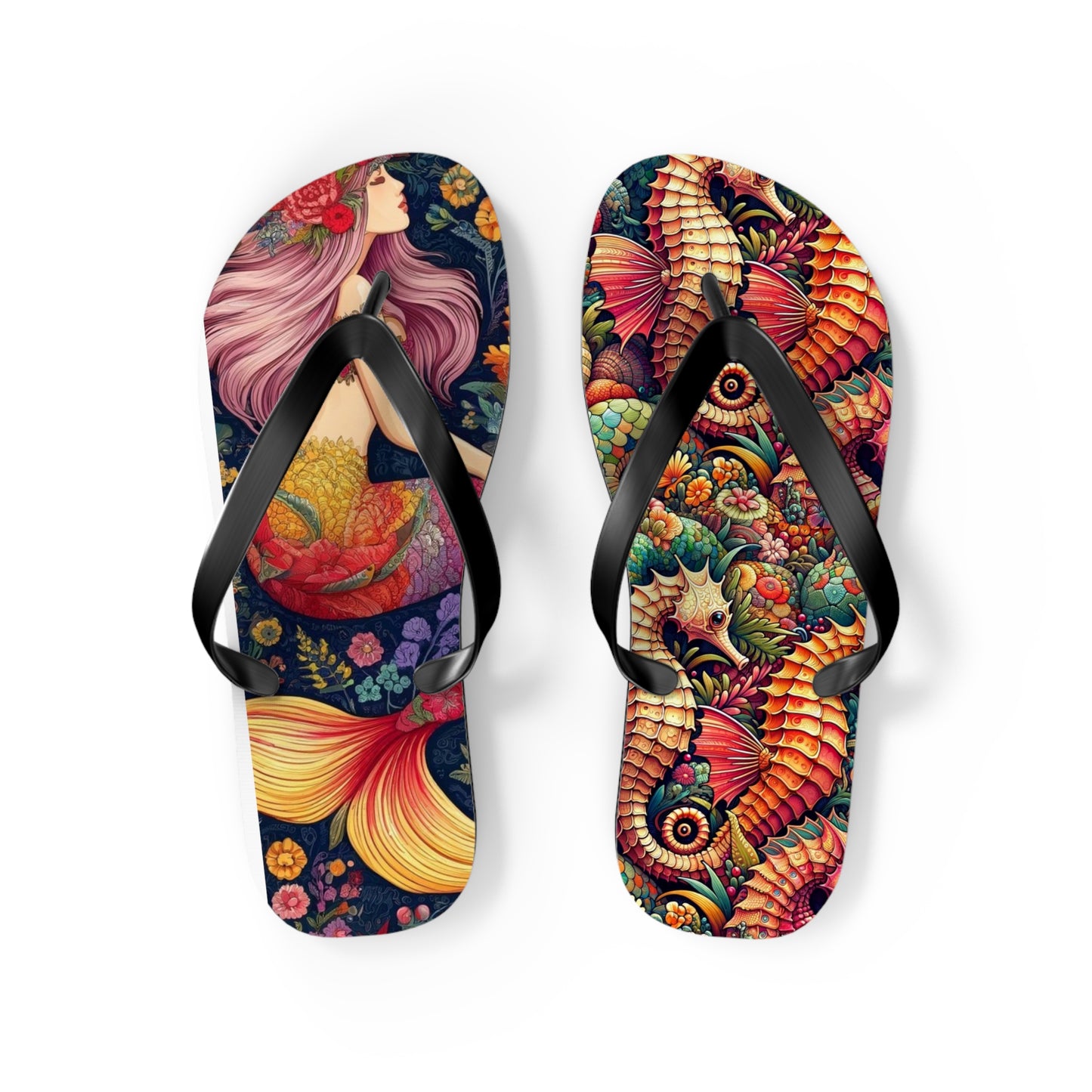 Mermaid: Flip Flops (Siren & Sea Dragon)