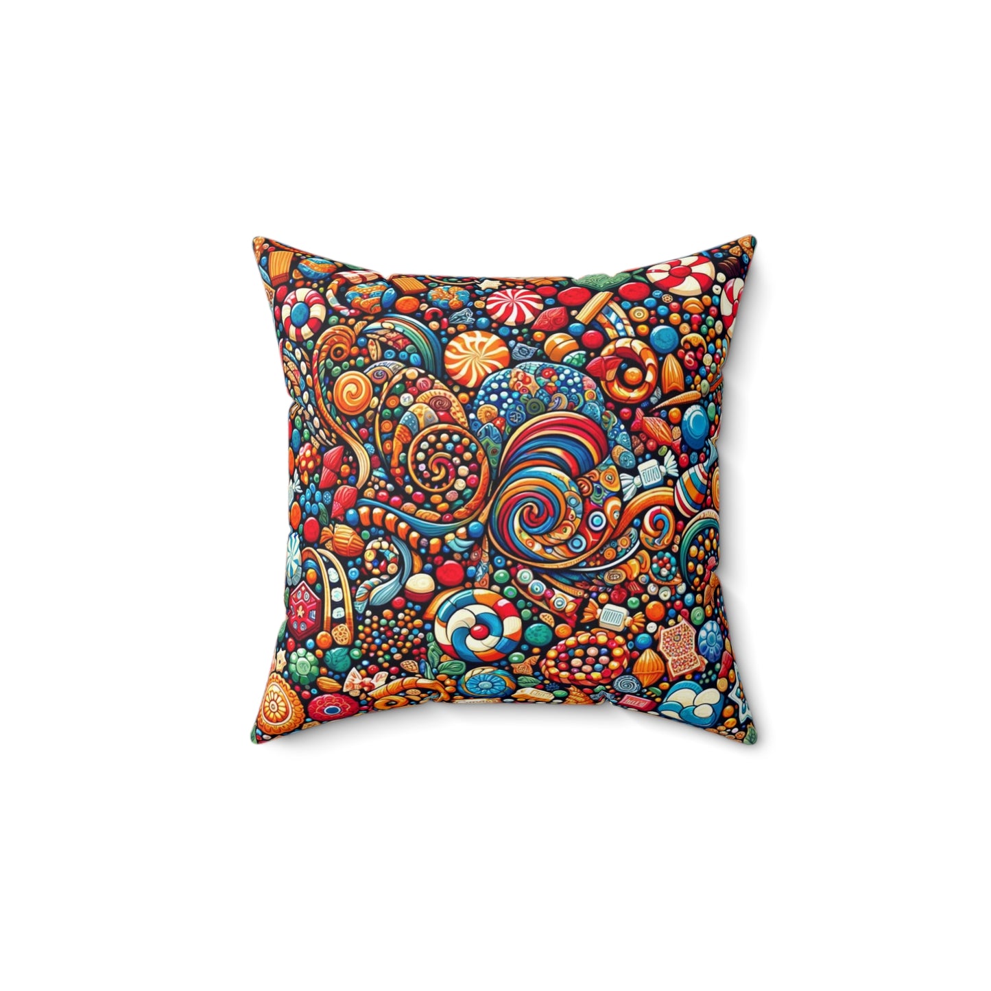 Treats: Square Pillow (Candy Parisian Dreams)