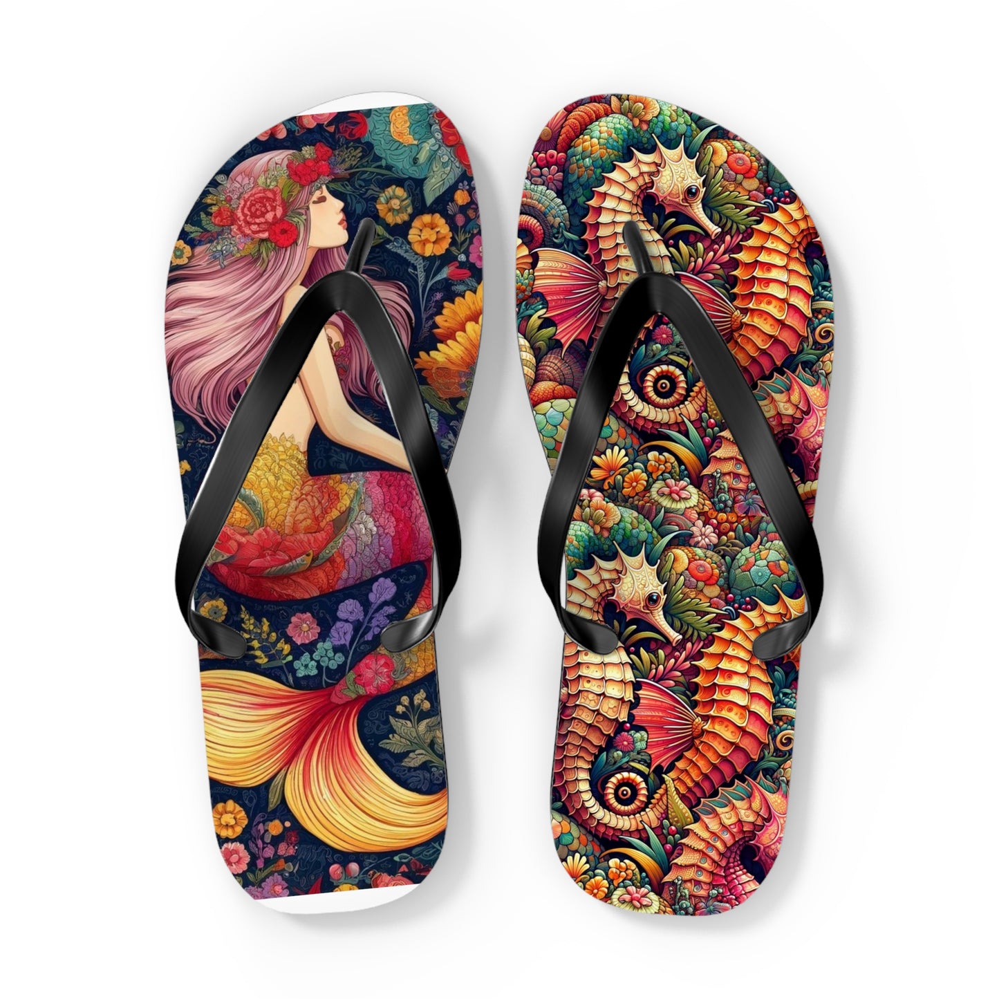 Mermaid: Flip Flops (Siren & Sea Dragon)