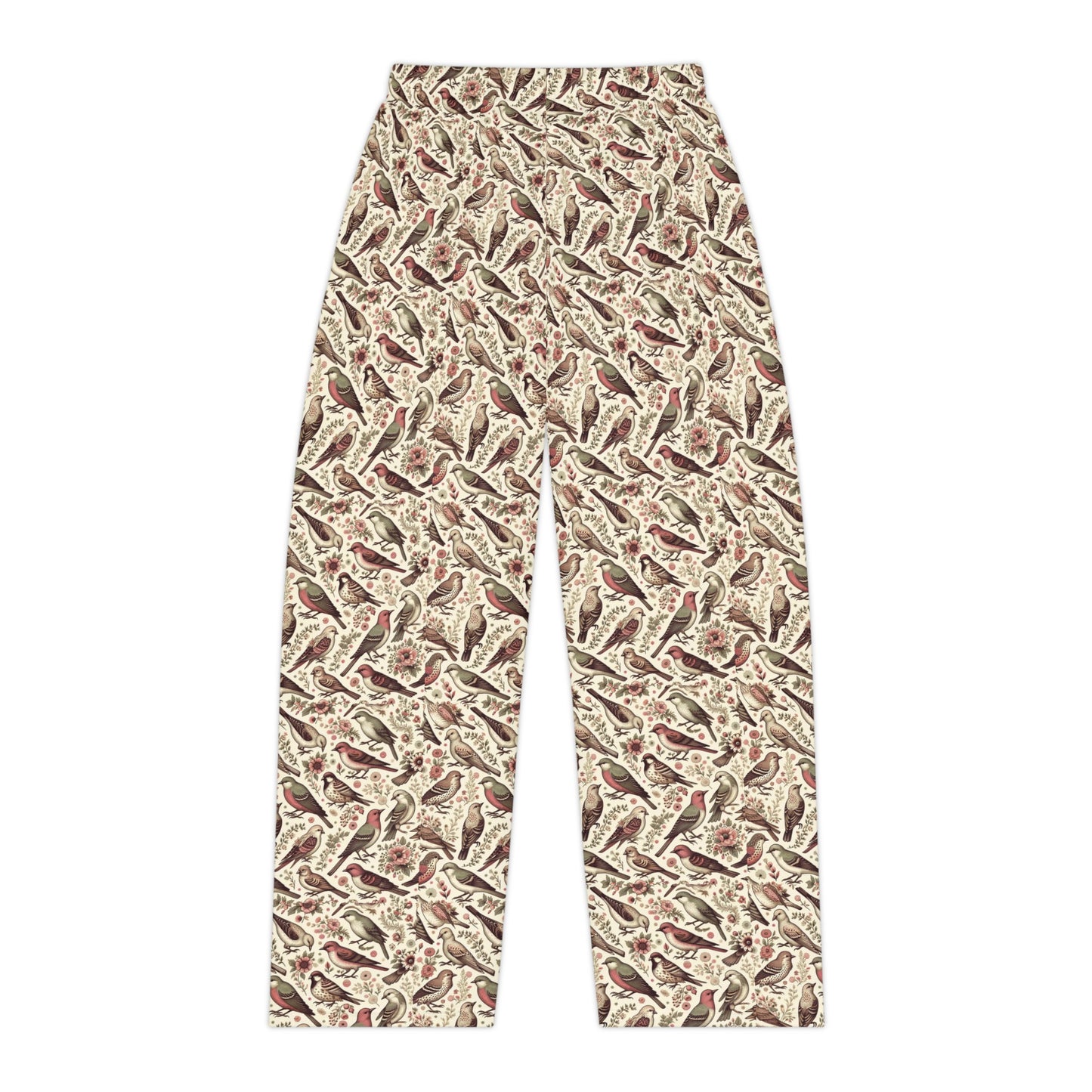 Vintage: Women's Pajama Pants (Aviary Elegance)