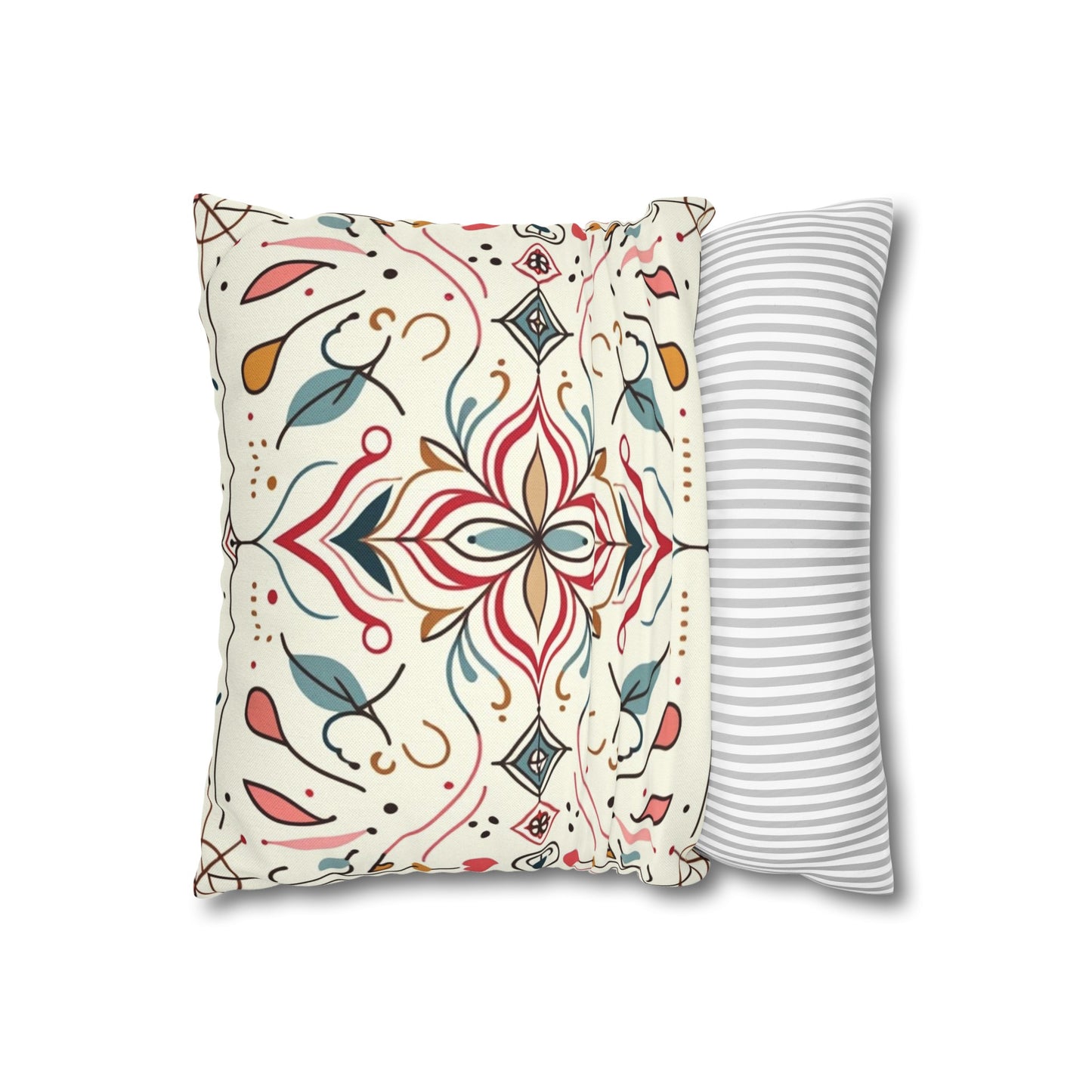 Love: Square Pillowcase (Hearts and Arrows)