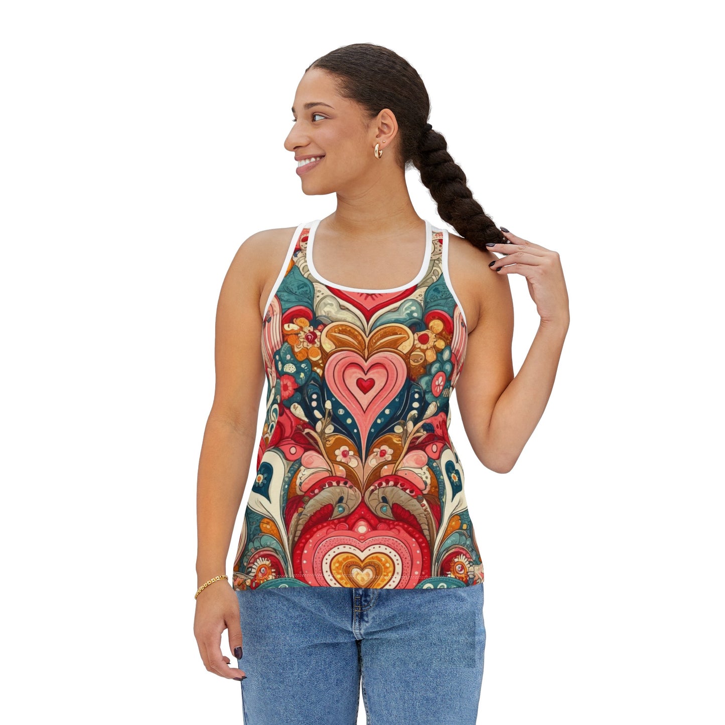 Love: Women's Tank (Amour Flourish)