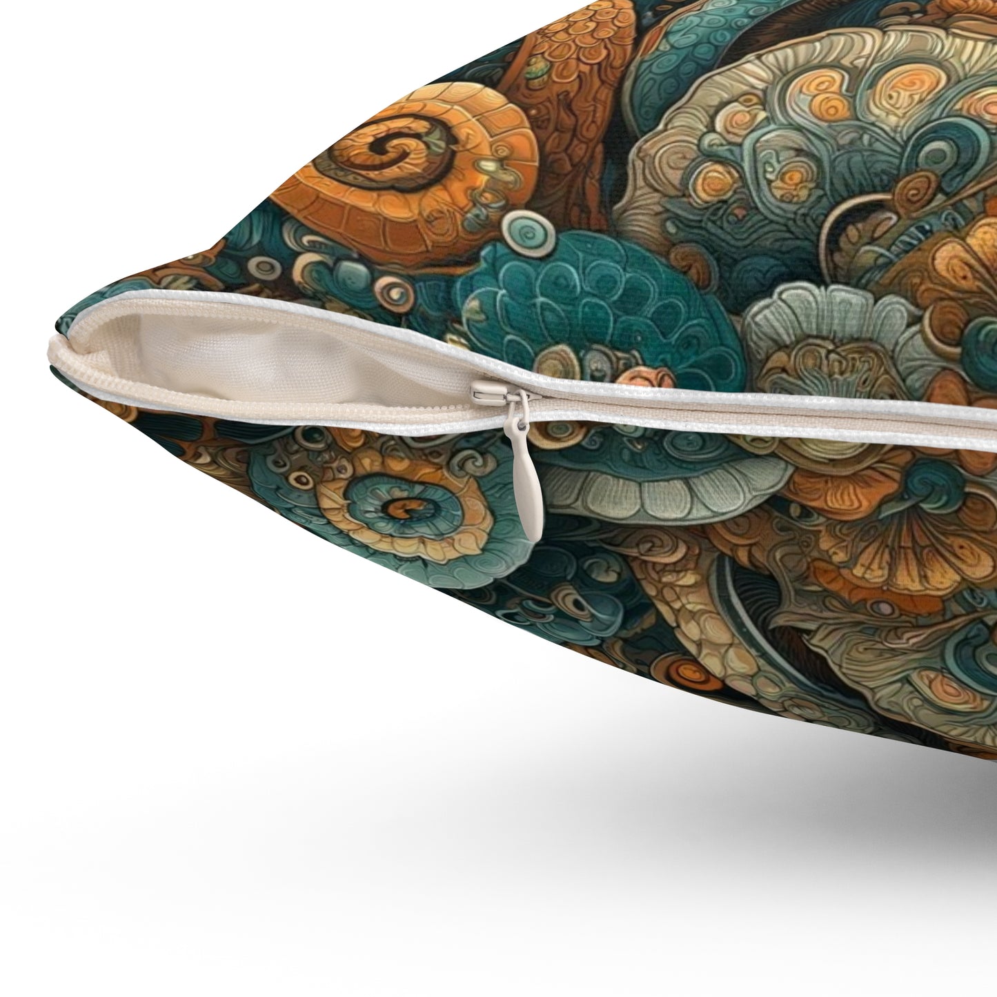 Mermaid: Square Pillow (Nautical Nirvana)