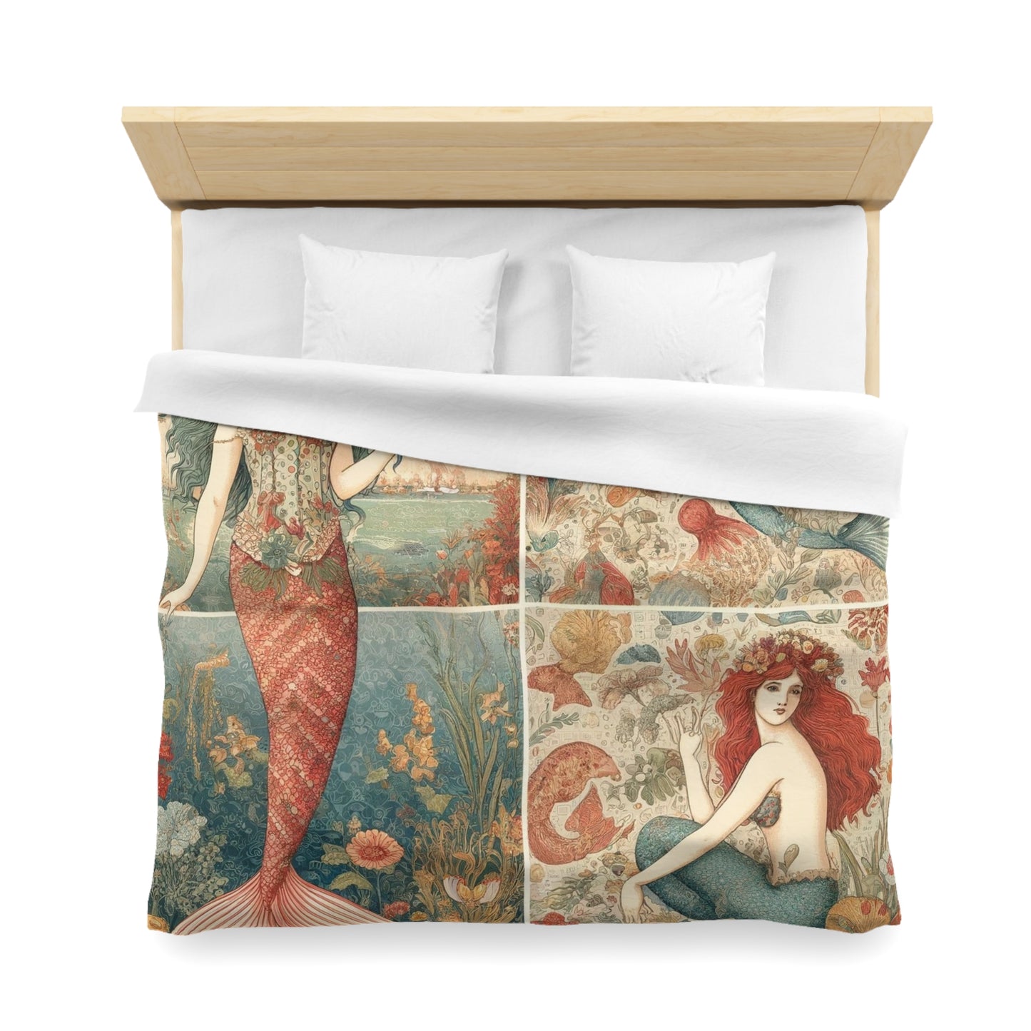 Mermaid: Microfiber Duvet Cover (Mermaid Tapestry)