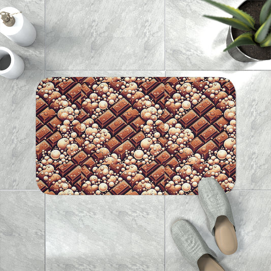 Treats: Memory Foam Bath Mat (Cocoa Bubbles)