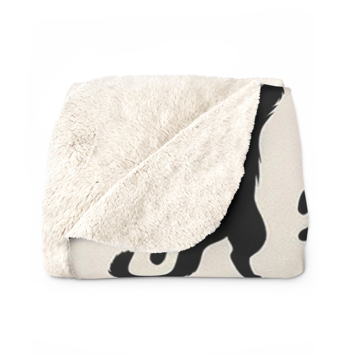 Cats: Sherpa Fleece Blanket (Silhouette Purrfection)