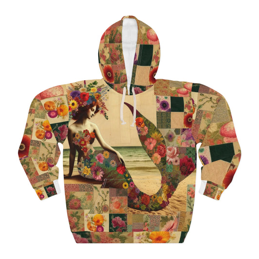 Mermaid: Hoodie (Floral Siren)