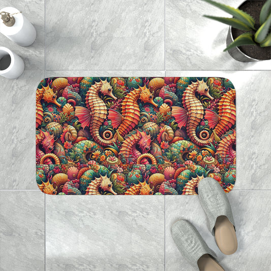 Mermaid: Memory Foam Bath Mat (Aquatic Odyssey)