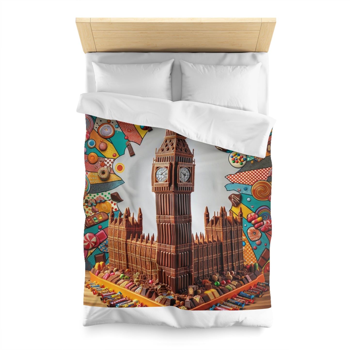 Treats: Duvet Cover (Big Ben Confection)