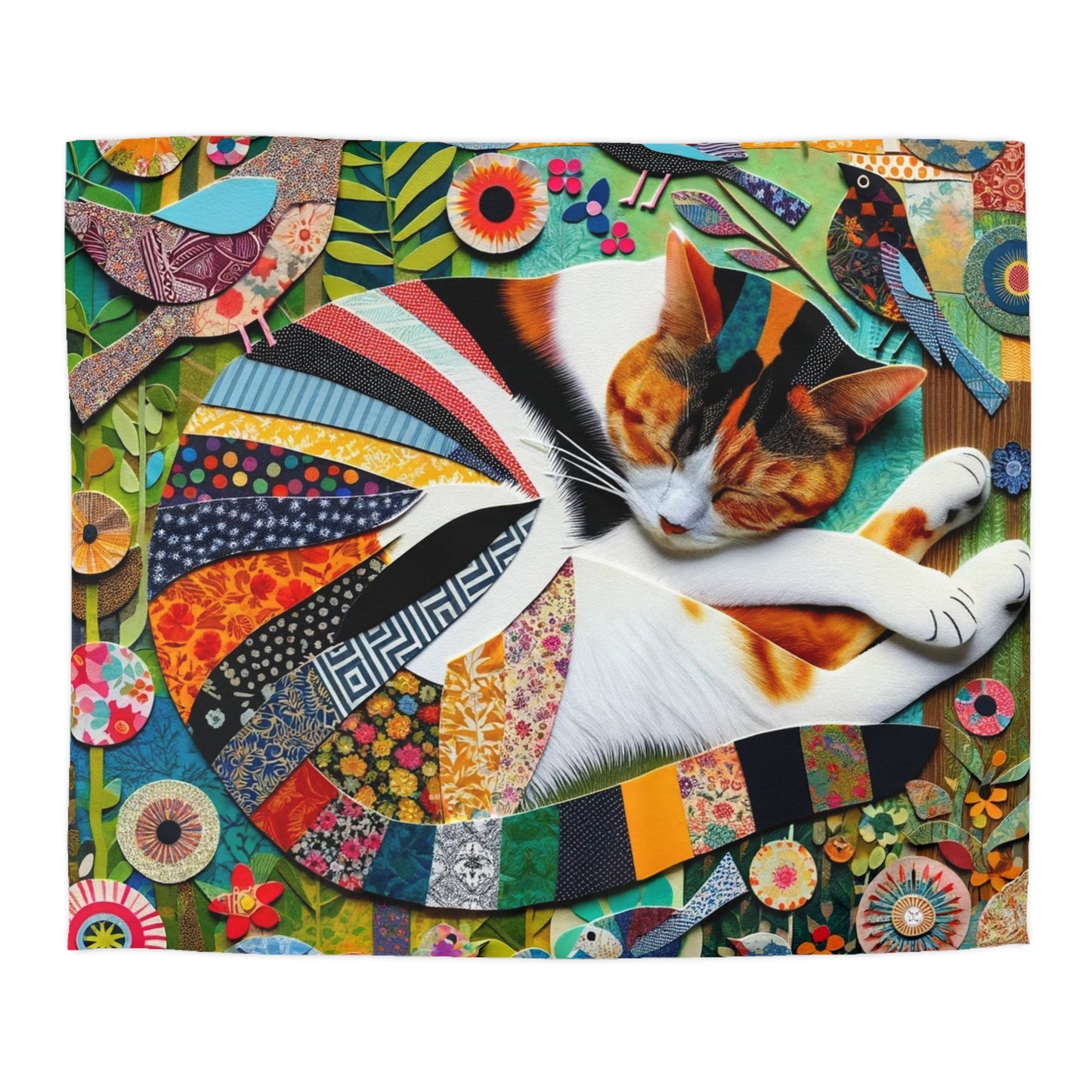 Cats: Duvet Cover (Patchwork Purrfection)