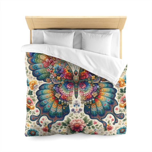 Vintage: Duvet Cover (Vibrant Wings)