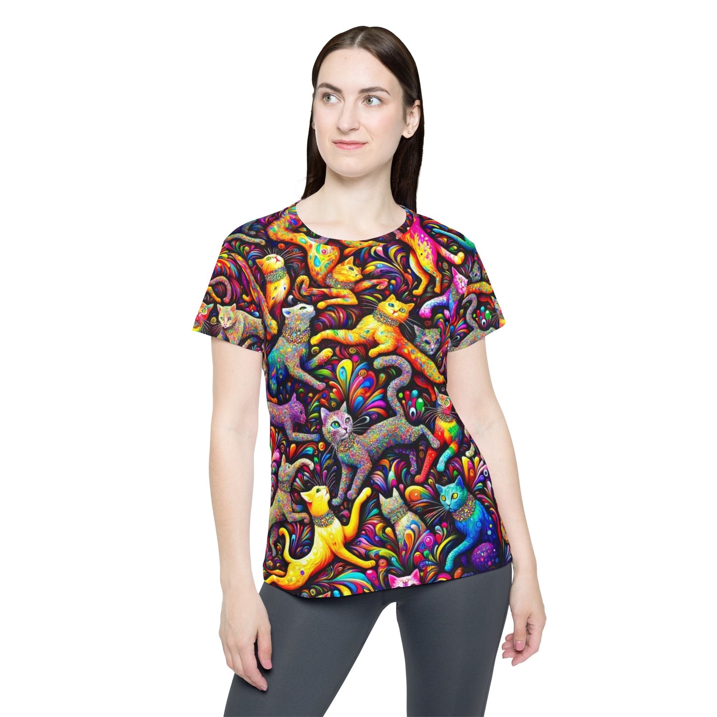 Cats: Women's T-Shirt (Cosmic Purr)