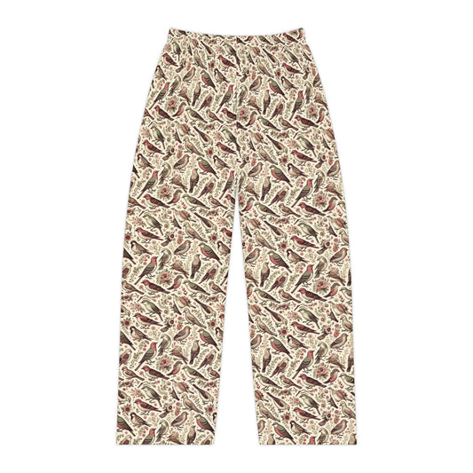 Vintage: Women's Pajama Pants (Aviary Elegance)