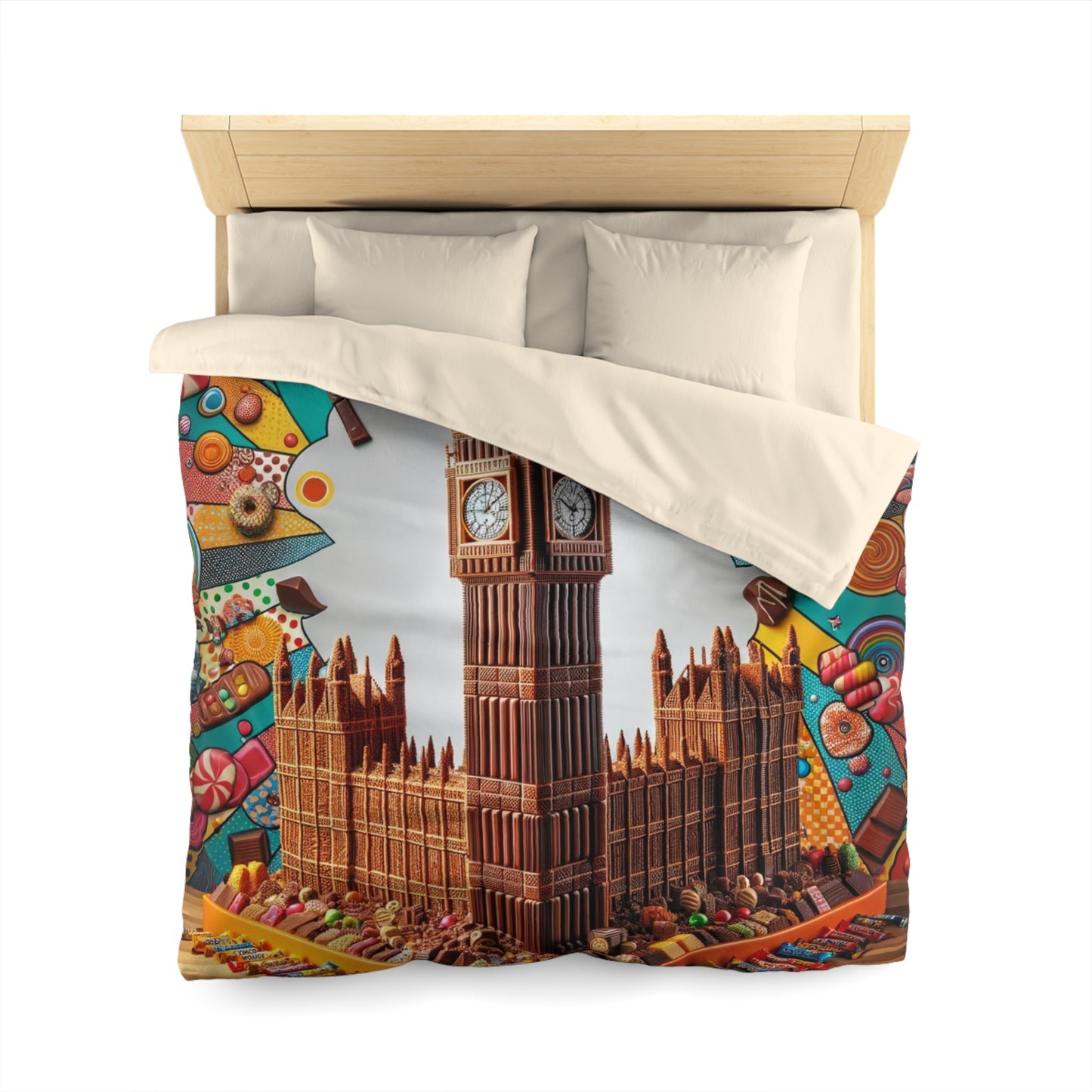 Treats: Duvet Cover (Big Ben Confection)