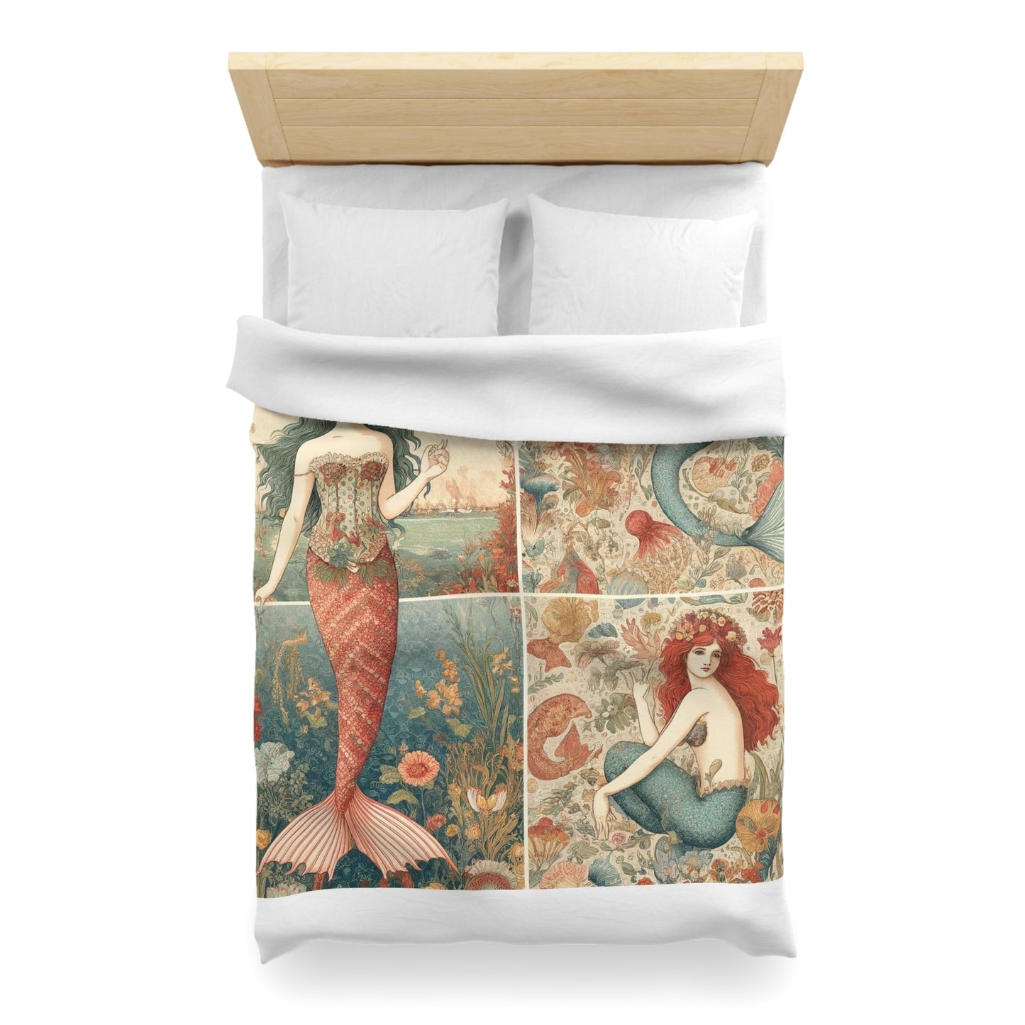 Mermaid: Microfiber Duvet Cover (Mermaid Tapestry)