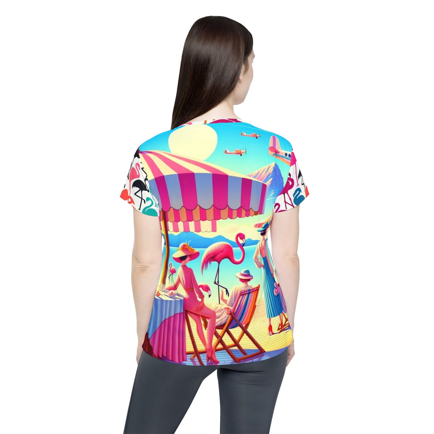 Flamingo: Women's T-Shirt (Flamingo Soirée)