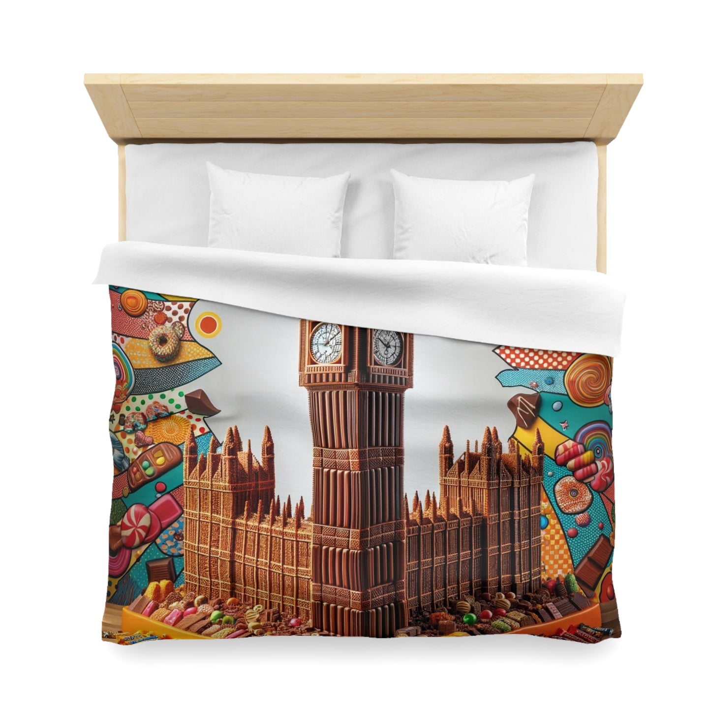 Treats: Duvet Cover (Big Ben Confection)