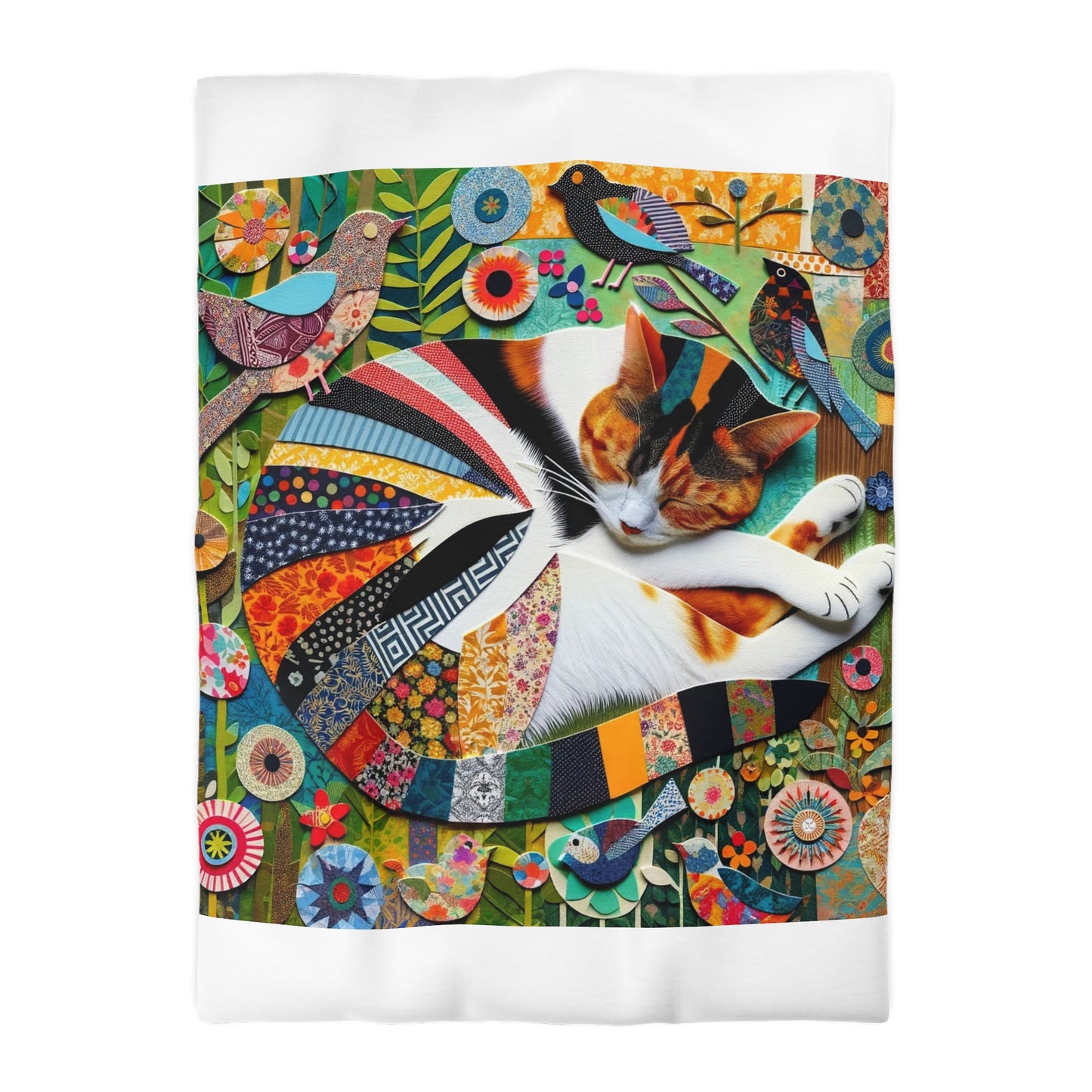 Cats: Duvet Cover (Patchwork Purrfection)