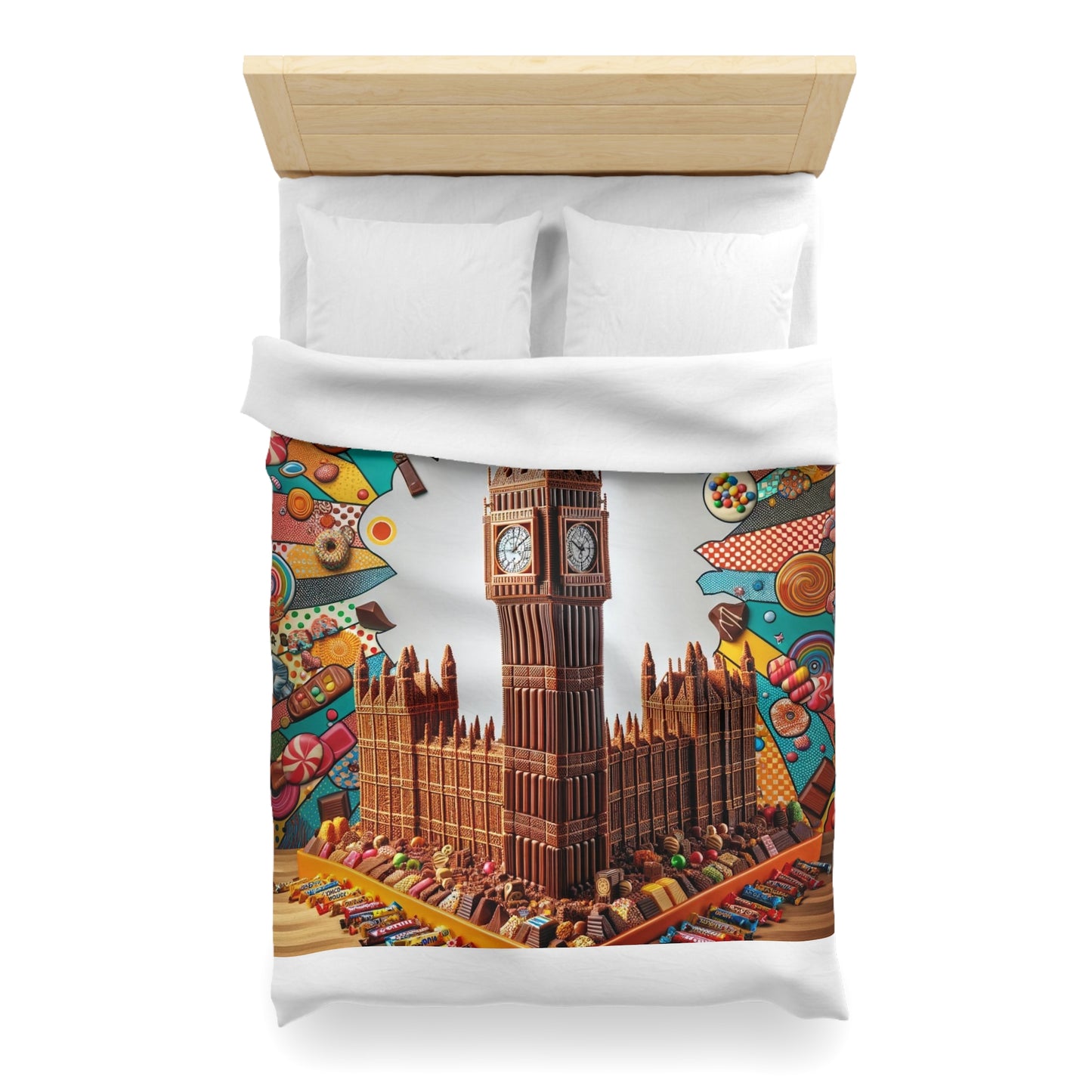 Treats: Duvet Cover (Big Ben Confection)