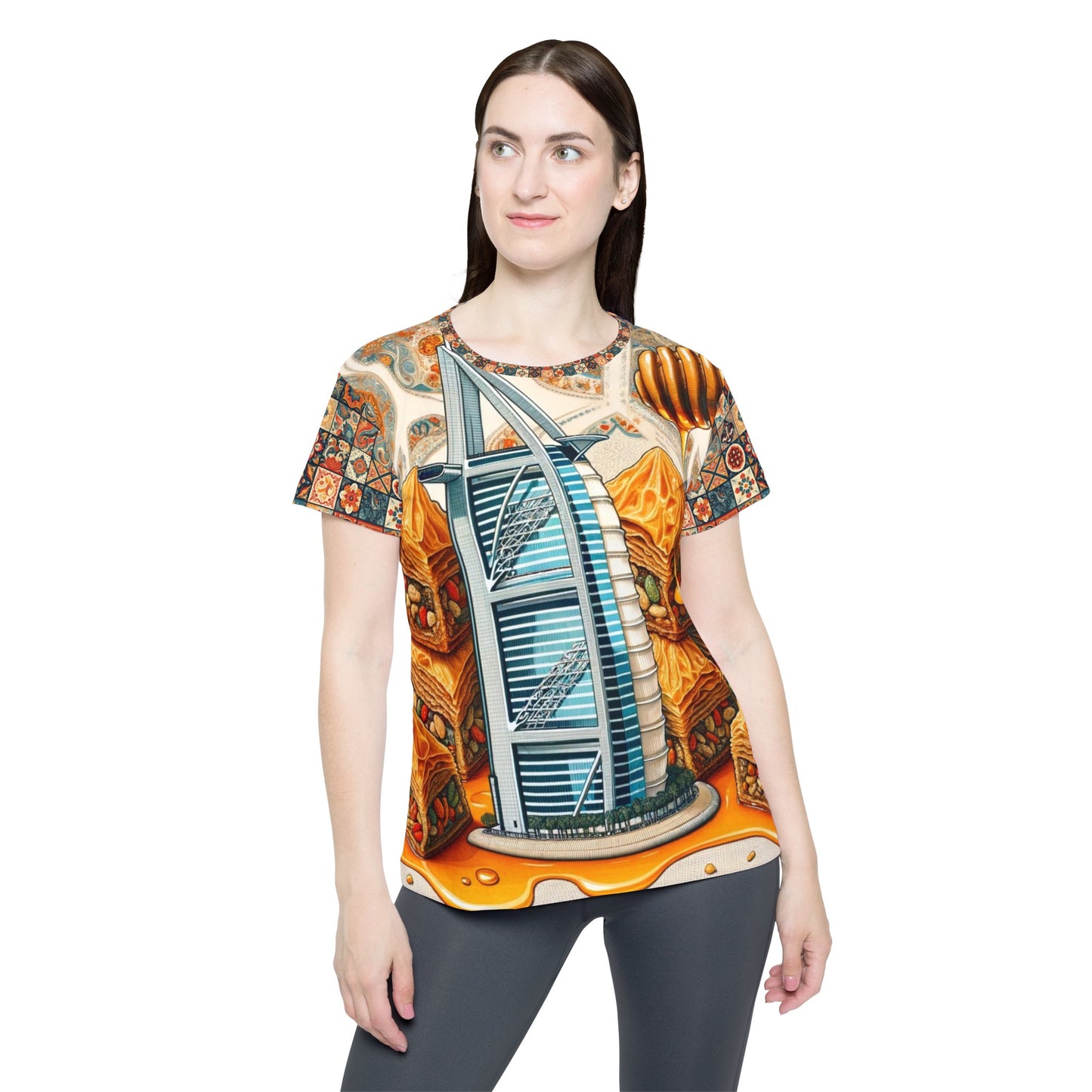 Treats: Women's T-Shirt (Baklava Burj Al Arab)