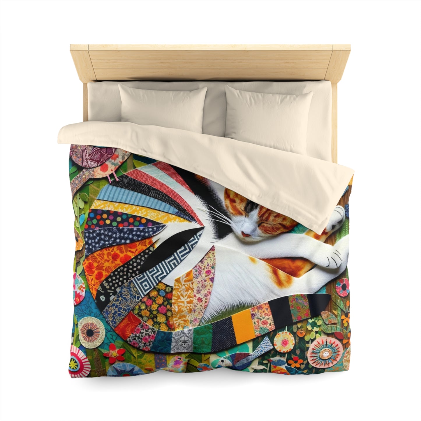 Cats: Duvet Cover (Patchwork Purrfection)