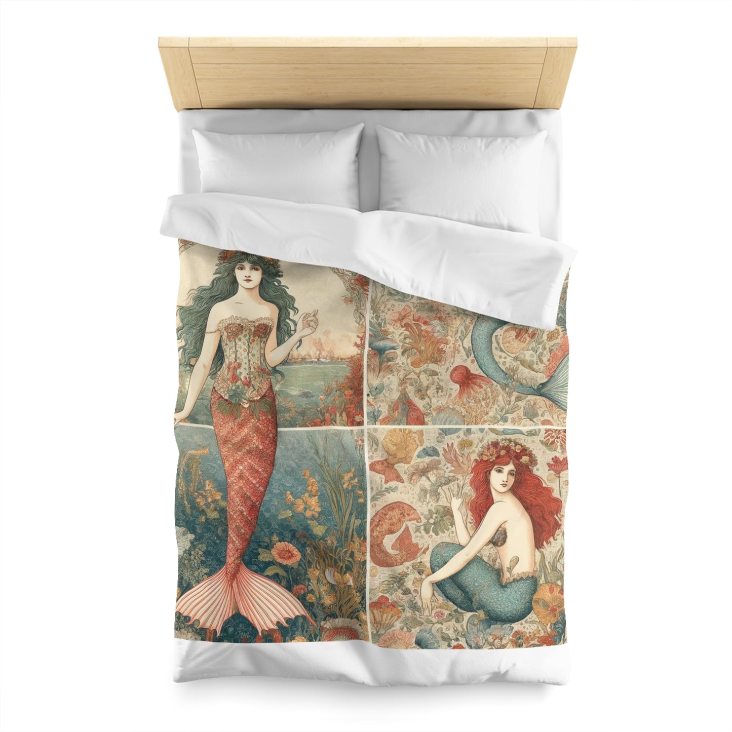 Mermaid: Microfiber Duvet Cover (Mermaid Tapestry)