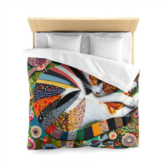 Cats: Duvet Cover (Patchwork Purrfection)