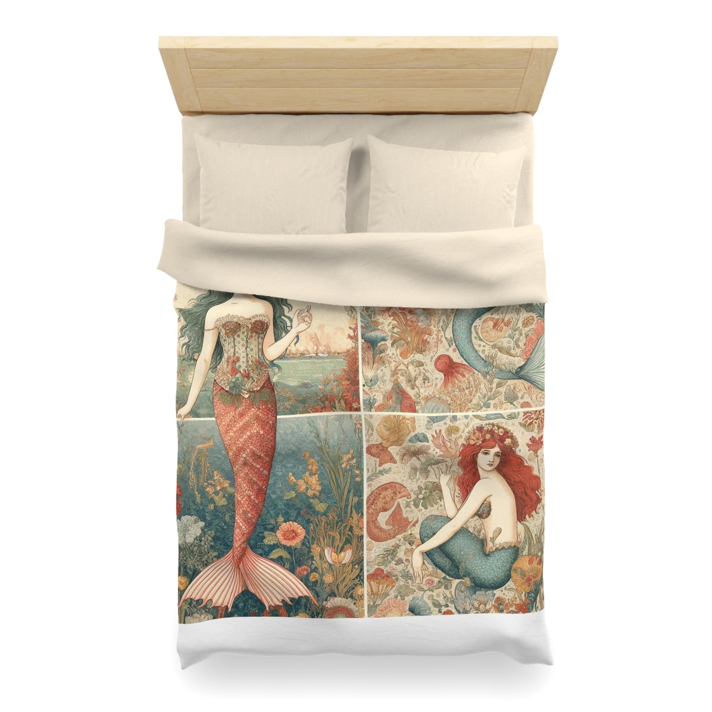 Mermaid: Microfiber Duvet Cover (Mermaid Tapestry)