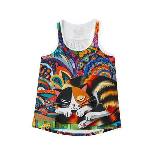 Cat: Women's Tank (Feline Mosaic)